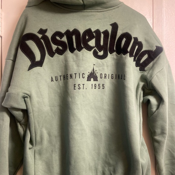 Disney Olive Green Zip-Up Hoodie - Picture 3 of 3